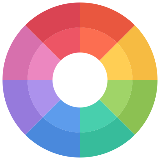 Color wheel / color circle